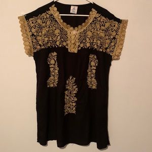 012 Radha India Inspired Emboidered Dress